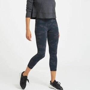 Spanx look at me now camouflage seamless cropped legging size S NWOT